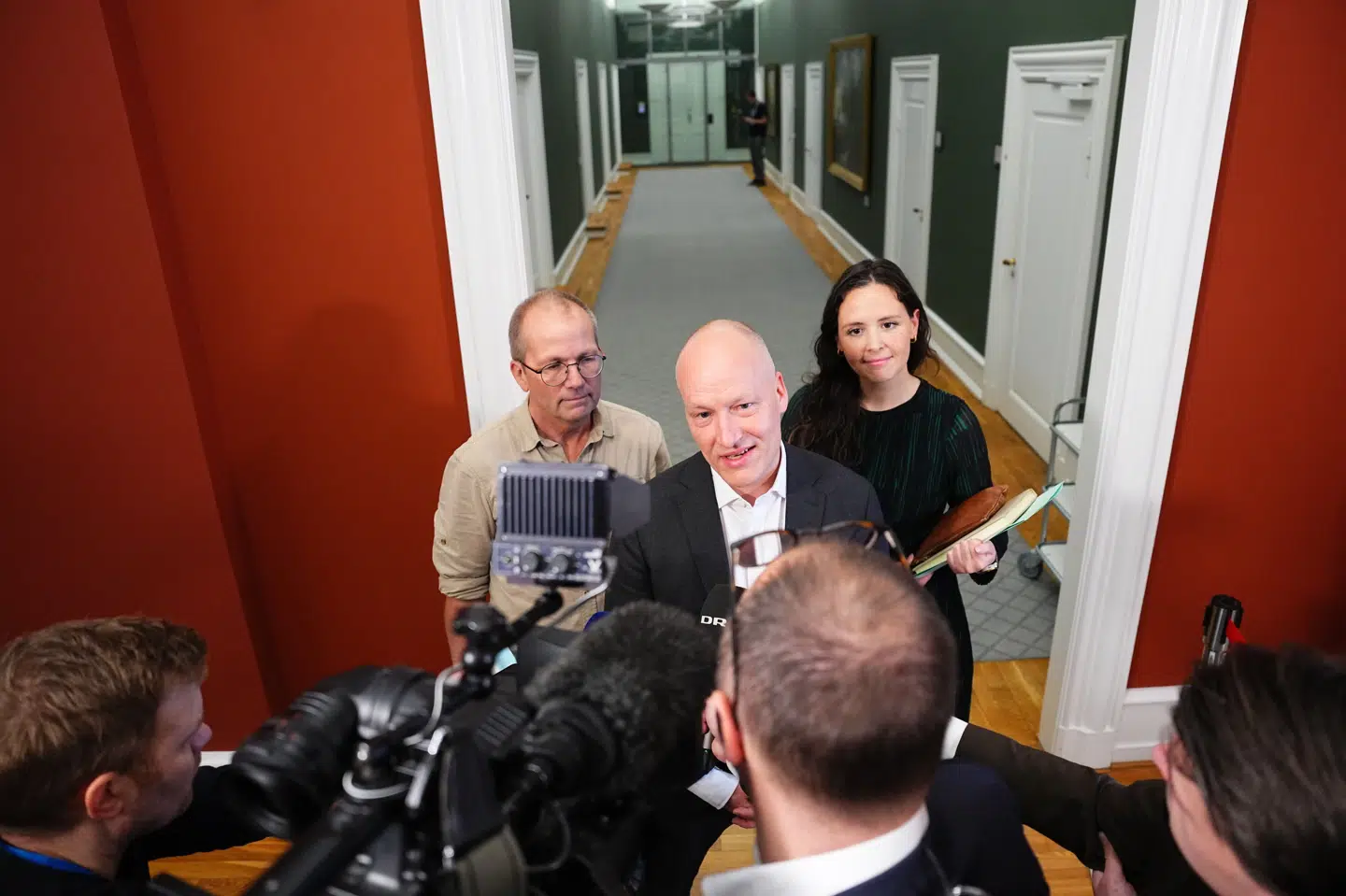 Enhedslisten var også en tur forbi Statsministeriet mandag.