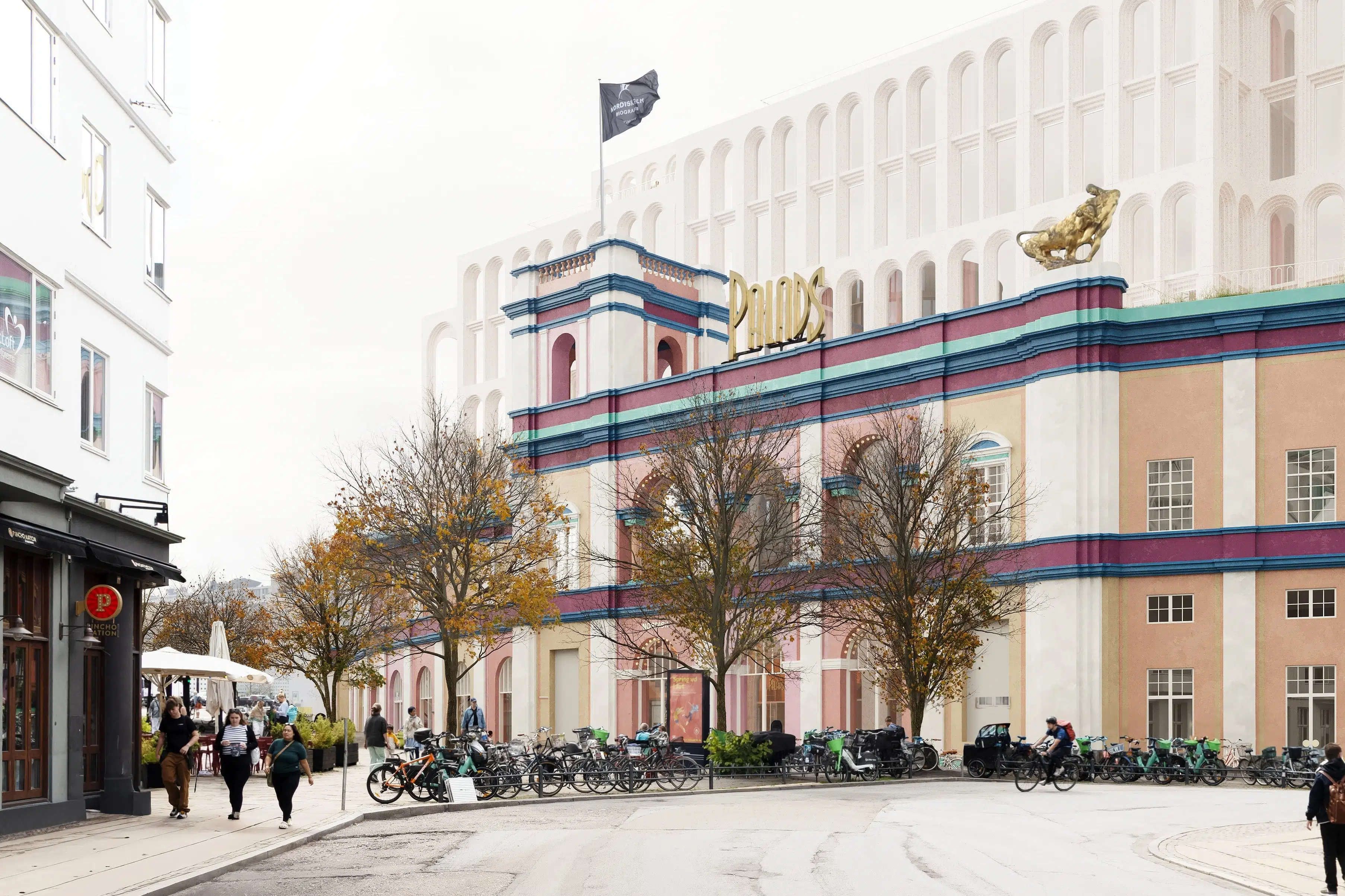 Lokalplan med femetagers hotel ovenpå Palads får grønt lys