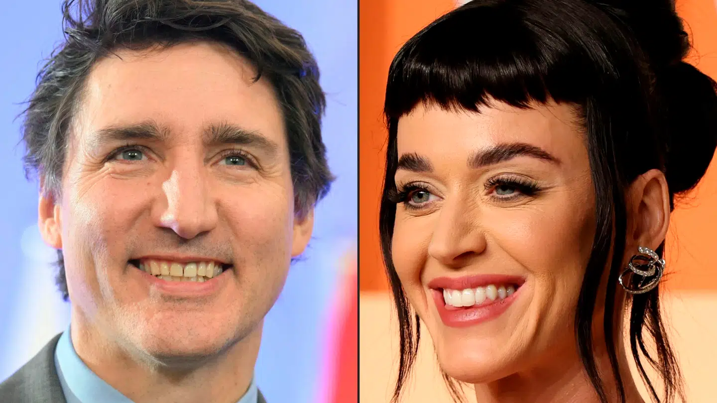 Justin Trudeau og Katy Perry danner par.