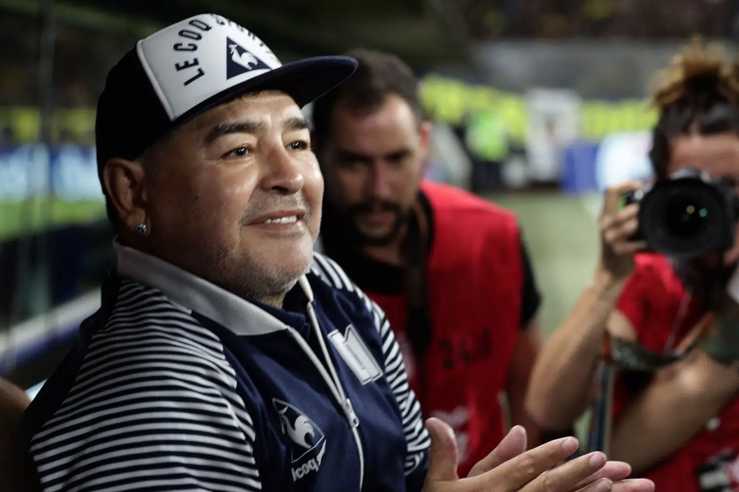 Diego Maradona døde i 2020, mens han var ved at komme sig over en operation i hjernen. (Arkivfoto).