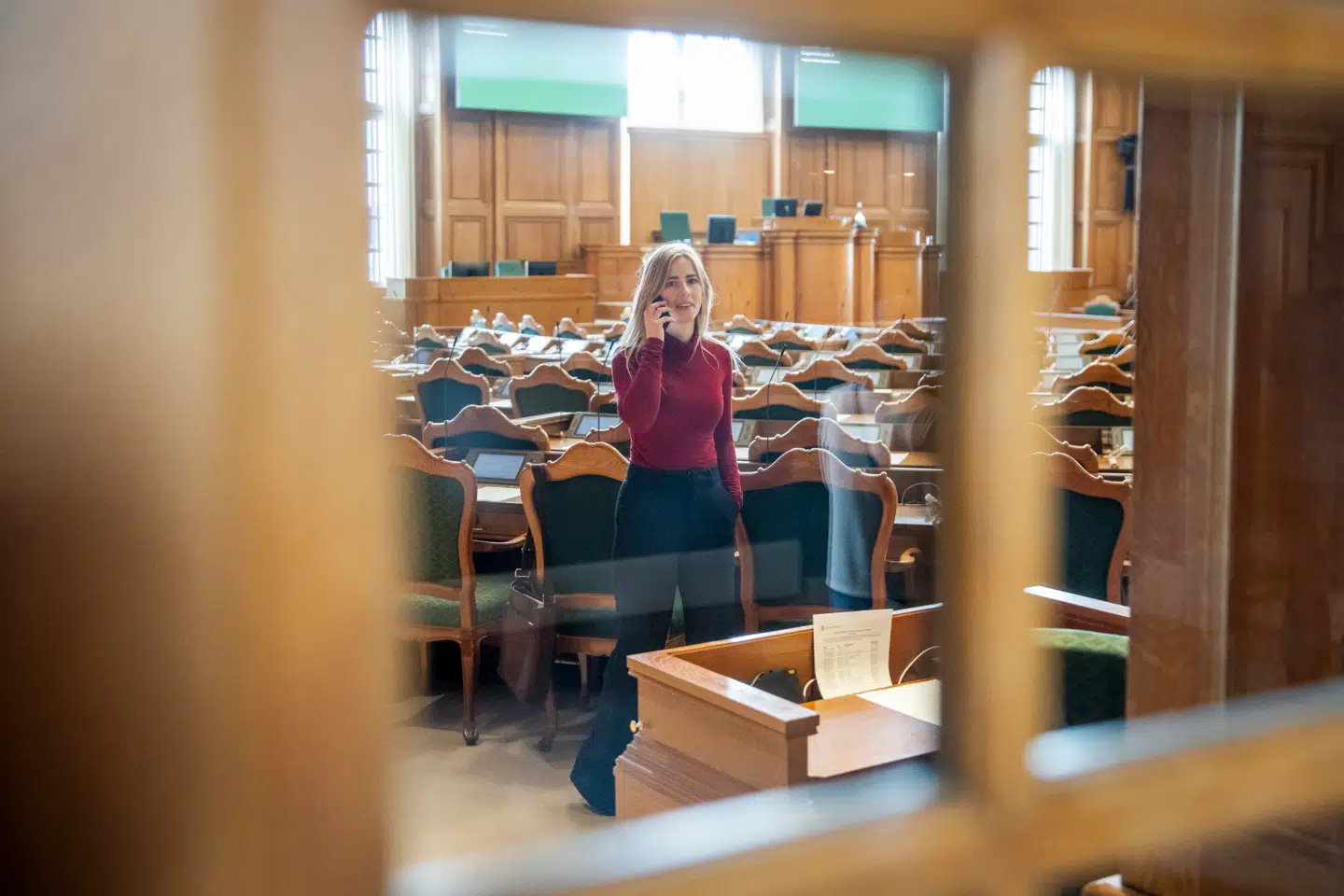 Løsgænger Emilie Schytte skal i dag til sit andet møde i Folketinget.