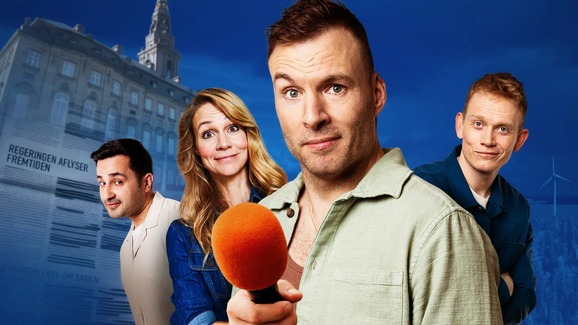 DRs nye satireformat tager hårdt fat: Det er ikke alle steder, man vil have Jonatan Spangs hænder