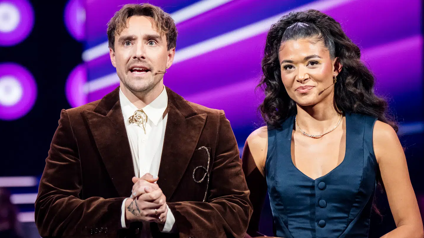 Martin Johannes Larsen var i efteråret vært på den foreløbigt sidste omgang af 'Vild med dans'. Her med medvært Cilia Trappaud.