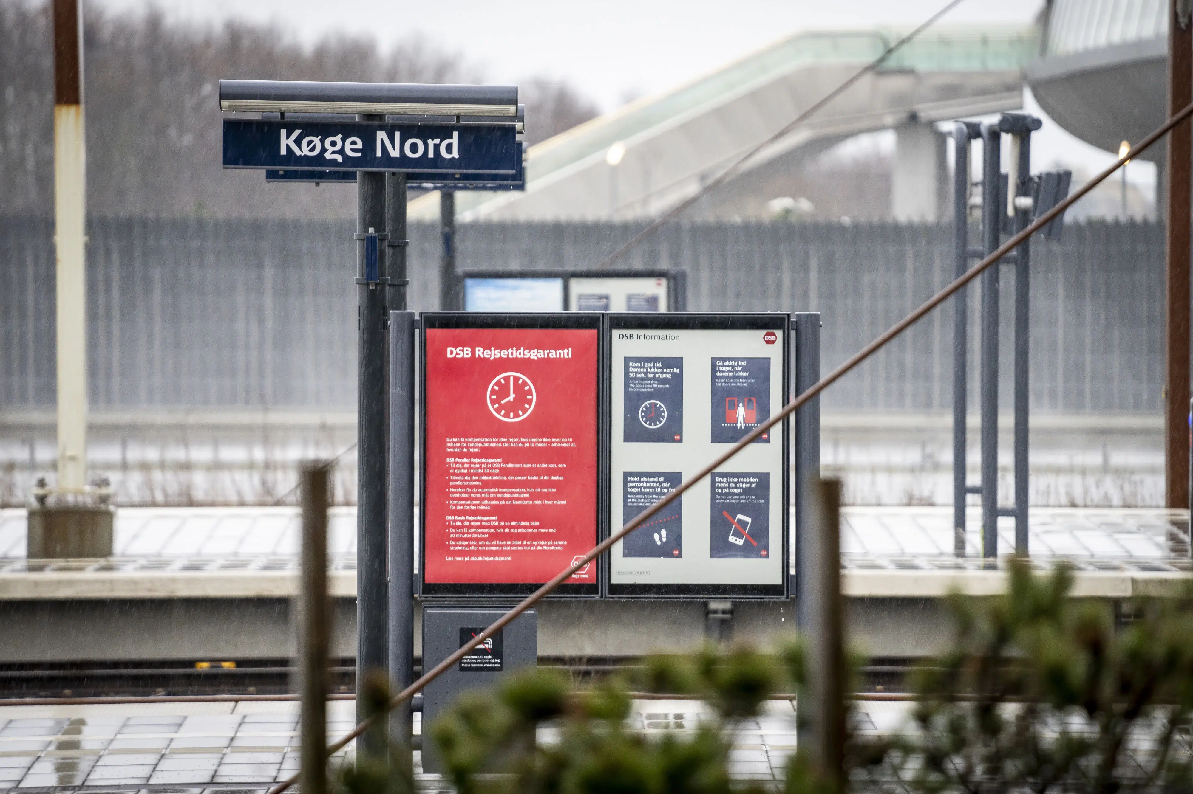 Der kører ingen tog mellem Ringsted og Køge Nord resten af dagen