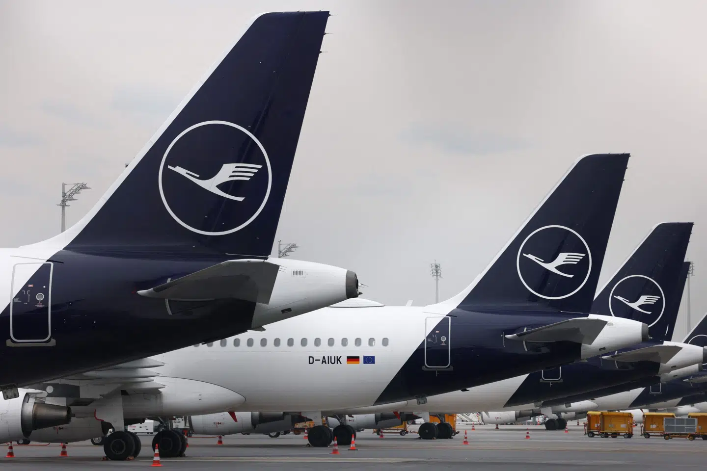 Piloter strejker aktuelt hos luftfartsselskabet Lufthansa, og onsdag og torsdag gør kabinepersonale det samme. (Arkivfoto).