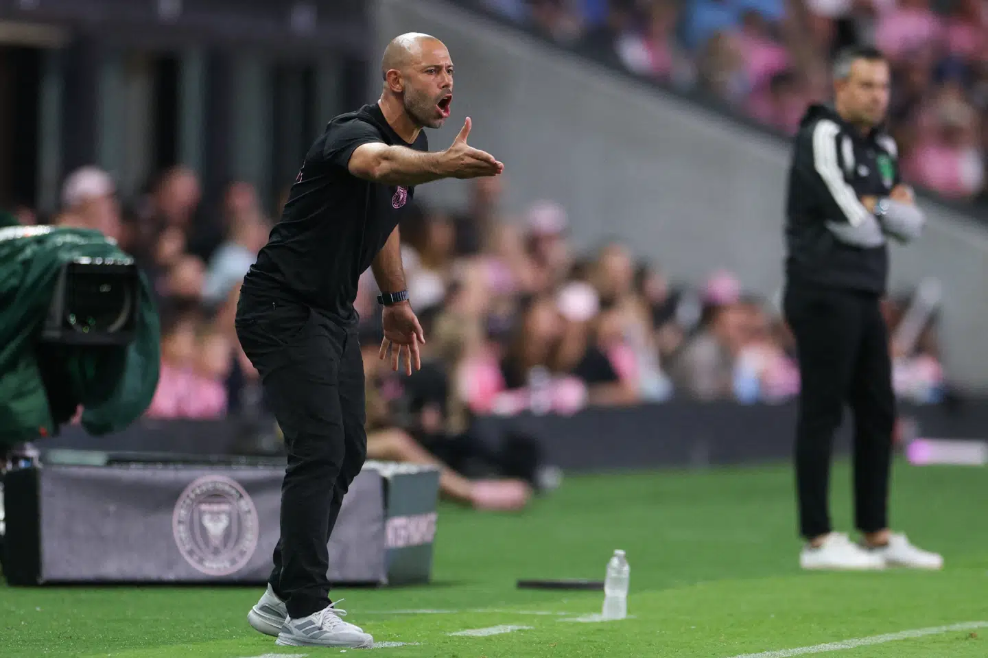 Javier Mascherano nåede lidt over et år som cheftræner i Inter Miami. Nu stopper han af personlige årsager. (Arkivfoto).