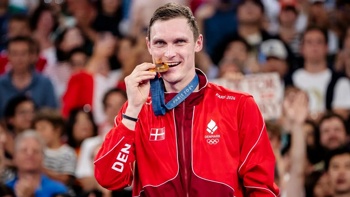 Viktor Axelsen vandt sin anden OL-guldmedalje i 2024.