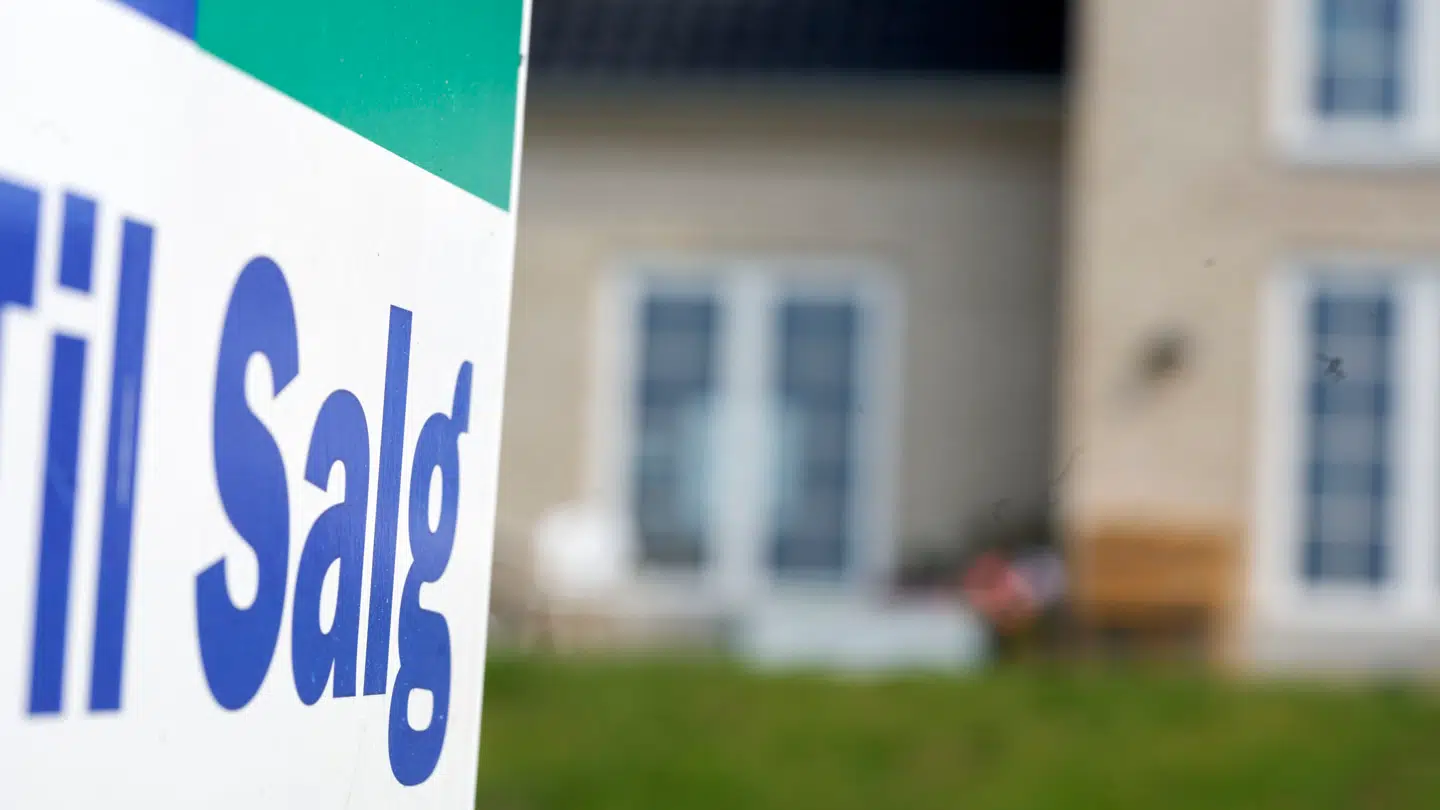 Salget af huse og lejligheder er særligt højt i denne landsdel.