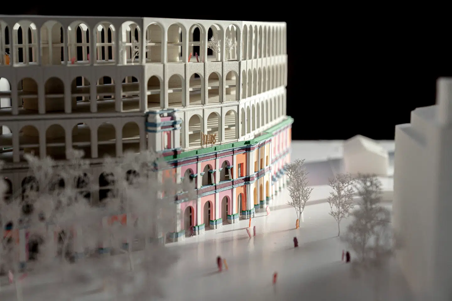 Sådan skal det nye Palads se ud ifølge COBE-arkitekterne.