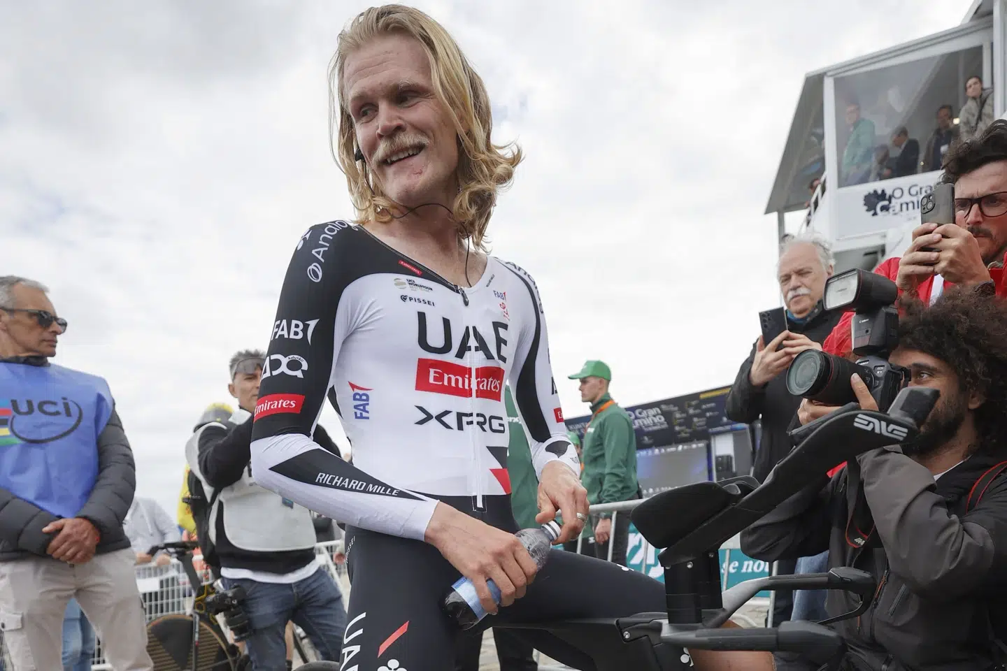 Julius Johansen mistede førertrøjen i O Gran Camiño.