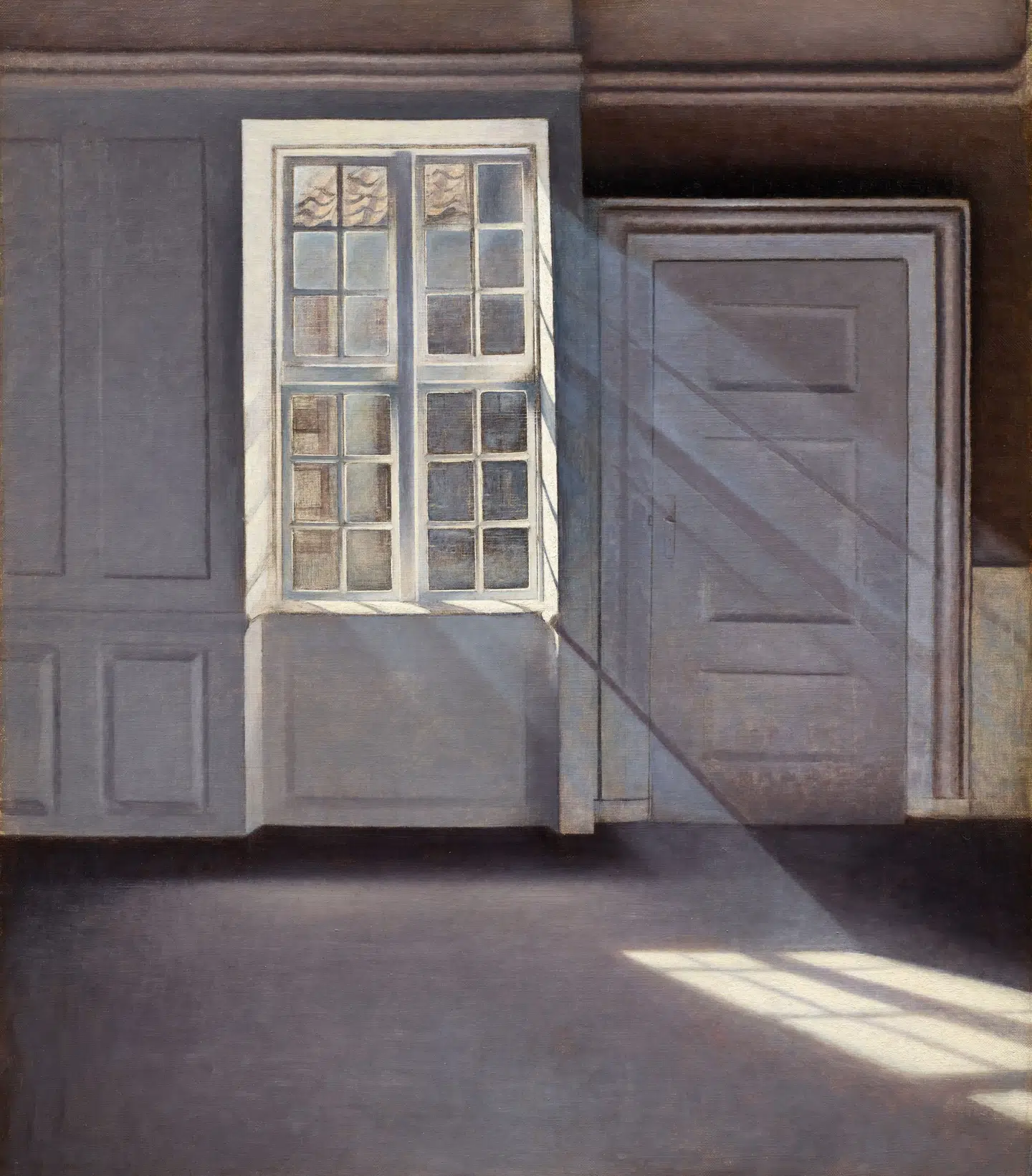 Støvkornenes dans i solstrålerne blev malet i Strandgade 30 i år 1900.