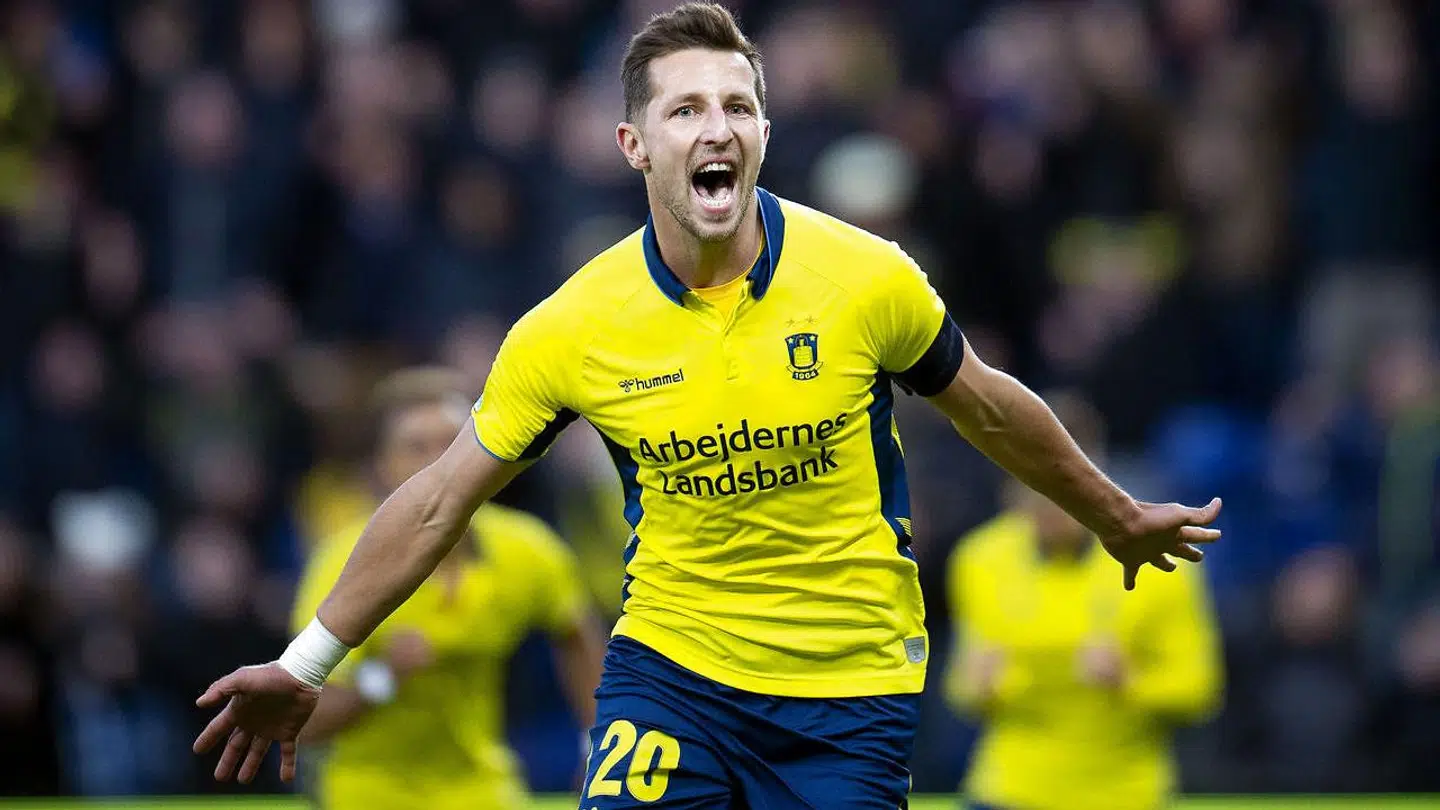 Kamil Wilczek spillede i Brøndby fra 2016 til januar 2020.