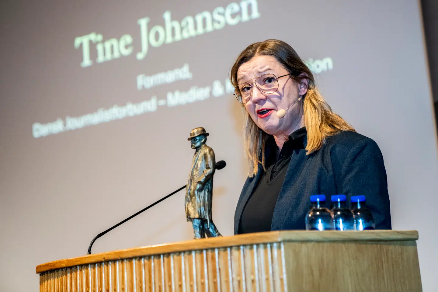 Dokumenter, som Berlingske er kommet i besiddelse af, viser, at daværende forperson i Dansk Journalistforbund, Tine Johansen, afviste, at forbundet førte en overenskomststridig praksis, når medlemmer strejkede.