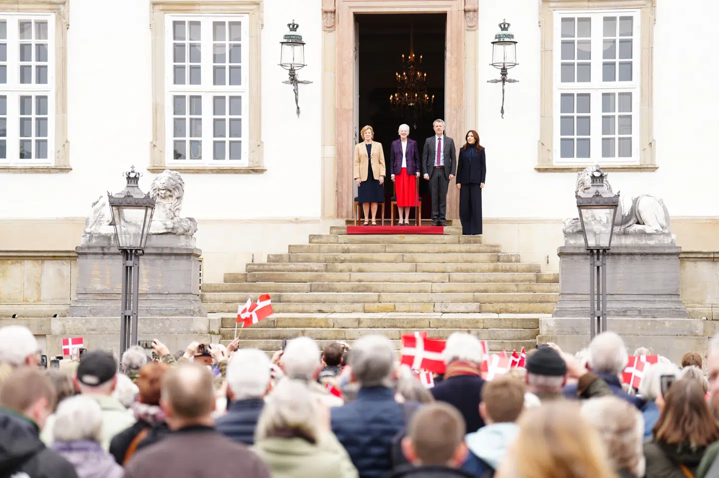 Dronning Margrethe fejres torsdag på sin 86-års fødselsdag ved Fredensborg Slot.