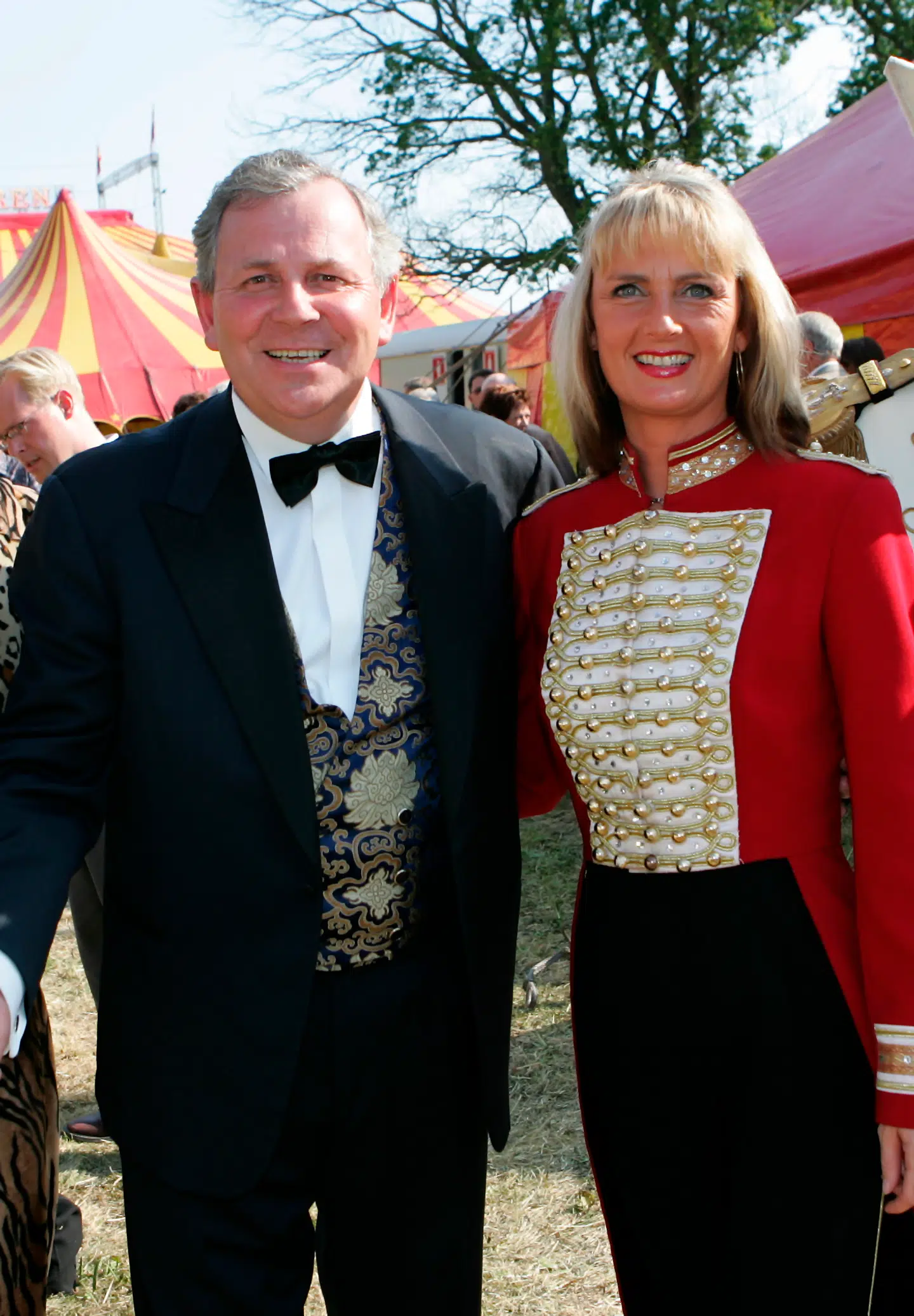 Cirkusdirektør i Cirkus Arena, Benny Berdino, ses her i 2006 med sin søster Suzanne Berdino, der siden forlod familiens cirkus.