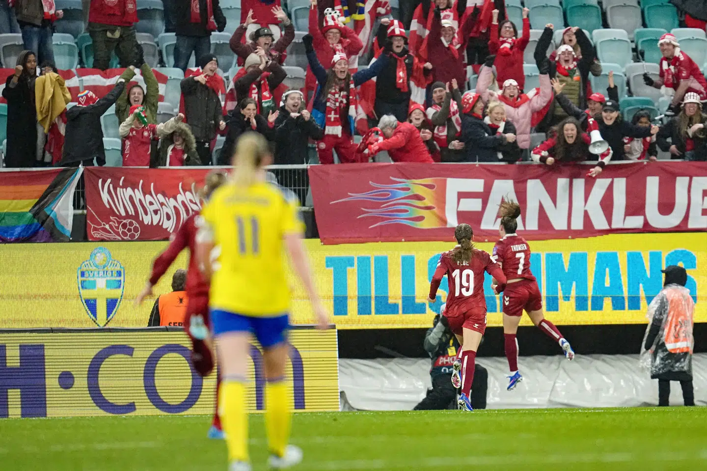 Janni Thomsen sikrede Danmark en overraskende udesejr over Sverige i tirsdags. 5. juni mødes de to nationer igen i Odense.