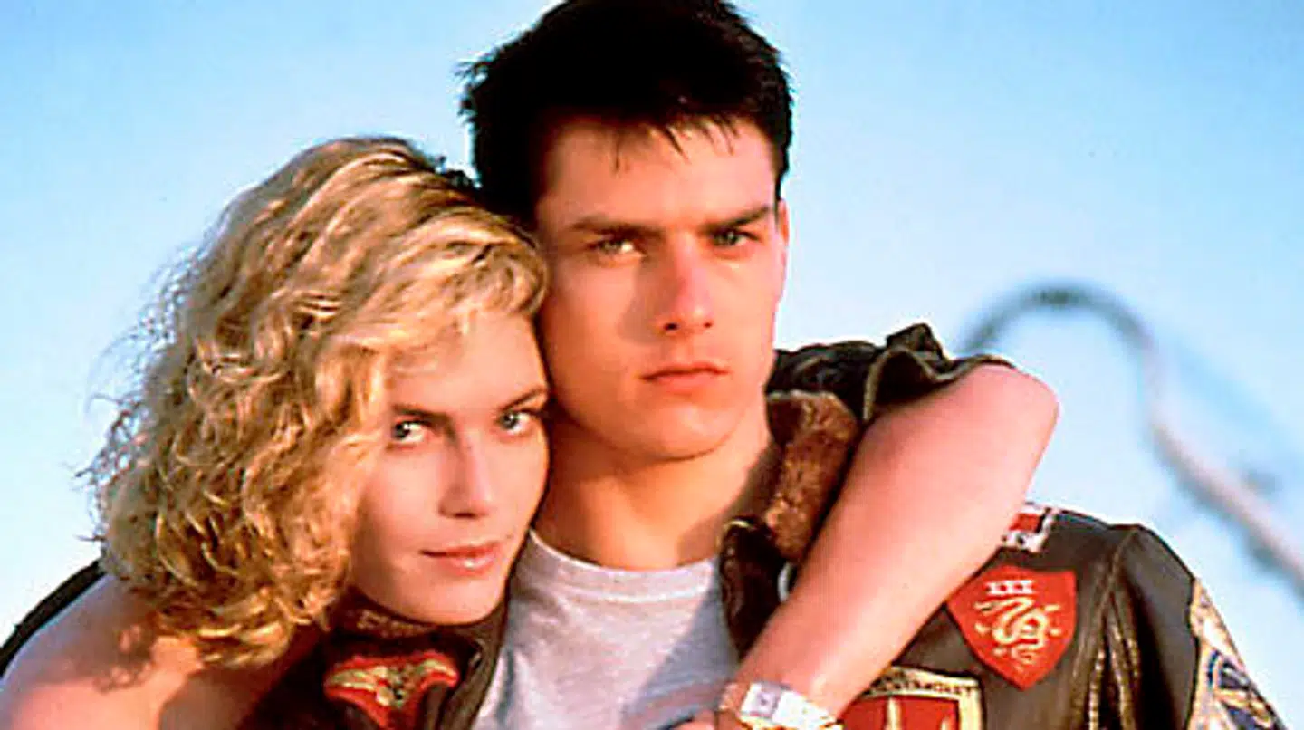 Sådan så det ud i 1986, da Tom Cruise spillede med i Top Gun