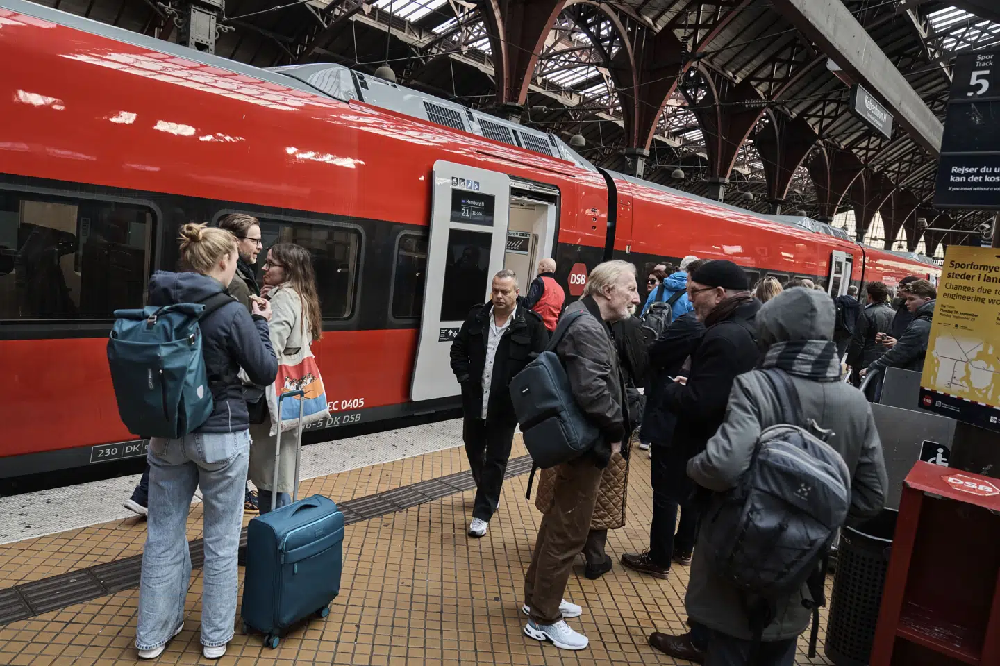 Fredag kører togene som normalt igen. På nogle afgange vil togsættene dog være kortere, fordi man fortsat mangler en del af togbestanden. (Arkivfoto).