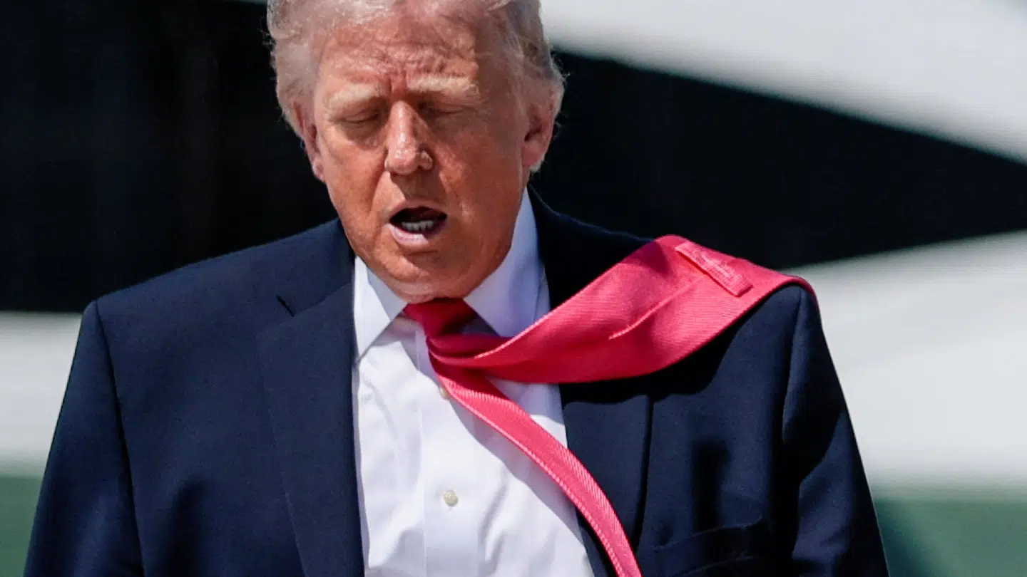 Den amerikanske præsident, Donald Trump, møder modstand fra Europa. Og her er to italienske musikere blevet en slags uventede helte.