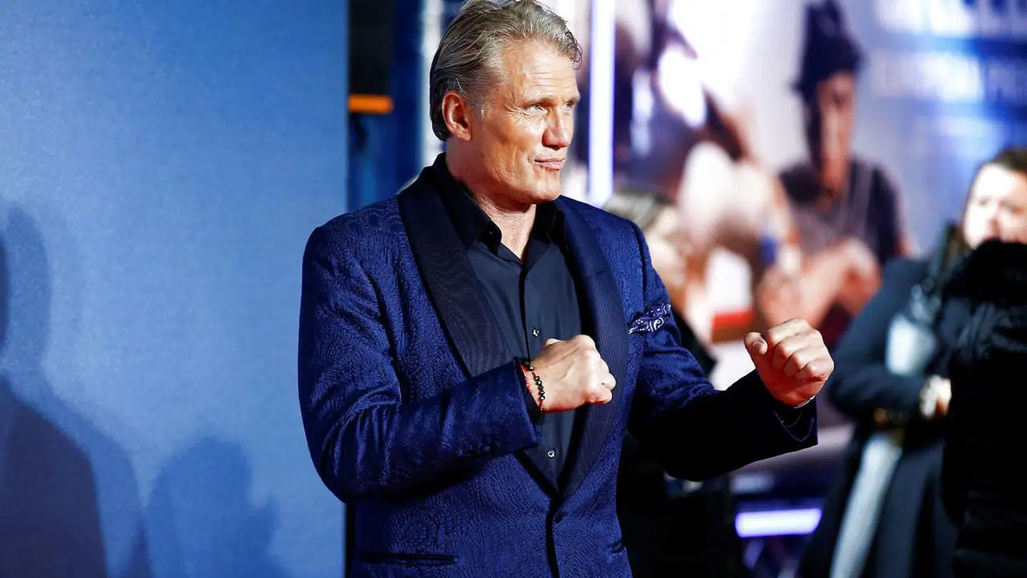 Svenske Dolph Lundgren slog igennem som skuespiller med rollen som russiske Ivan Drago i filmen 'Rocky IV' fra 1985.