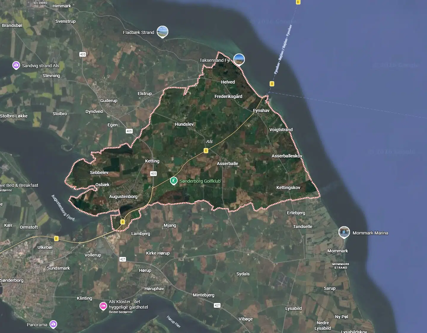 Augustenborg i Sønderborg Kommune.