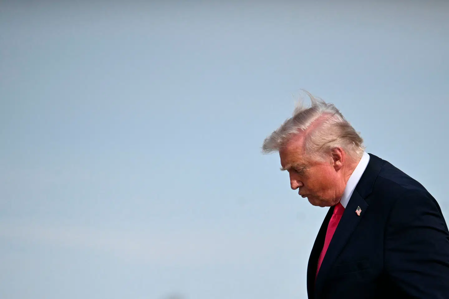 USAs præsident, Donald Trump, har fredag været særdeles aktiv i interview og på sit sociale medie.