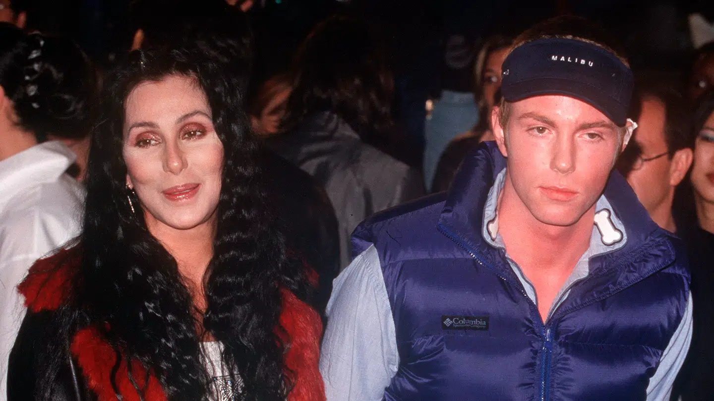 Billede af Cher og sønnen Elijah Blue Allman tilbage i 2001.