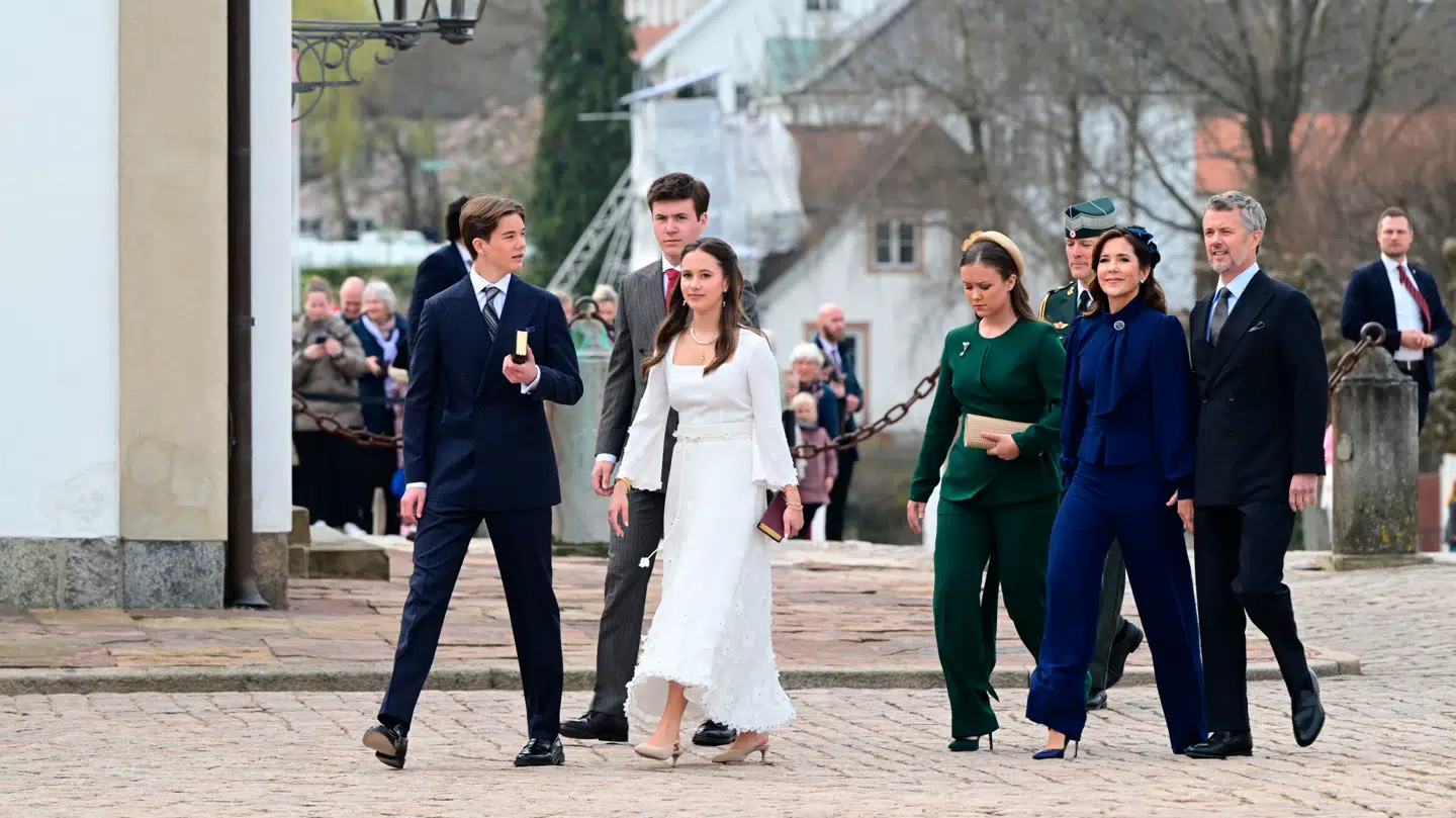 D.K.H. Prins Vincent og Prinsesse Josephine konfirmeres i Fredensborg Slotskirke, lørdag d. 18. april 2026