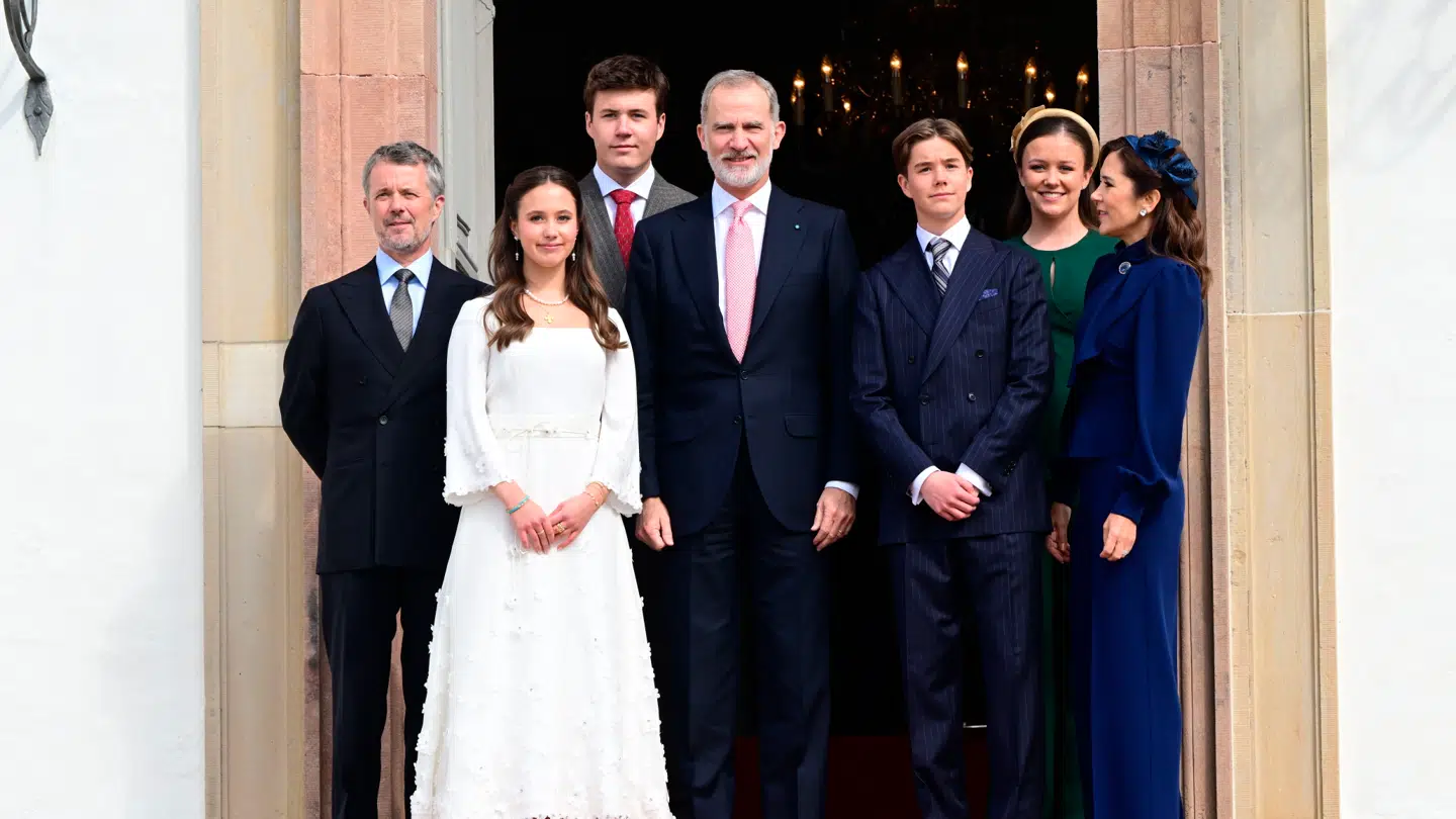 Spaniens konge Felipe er med, når D.K.H. Prins Vincent og Prinsesse Josephine konfirmeres.