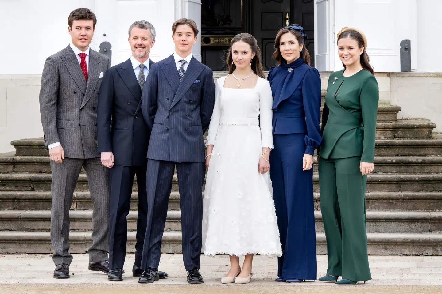 Prins Vincent og Prinsesse Josephine konfirmeres i Fredensborg Slotskirke, lørdag d. 18. april.