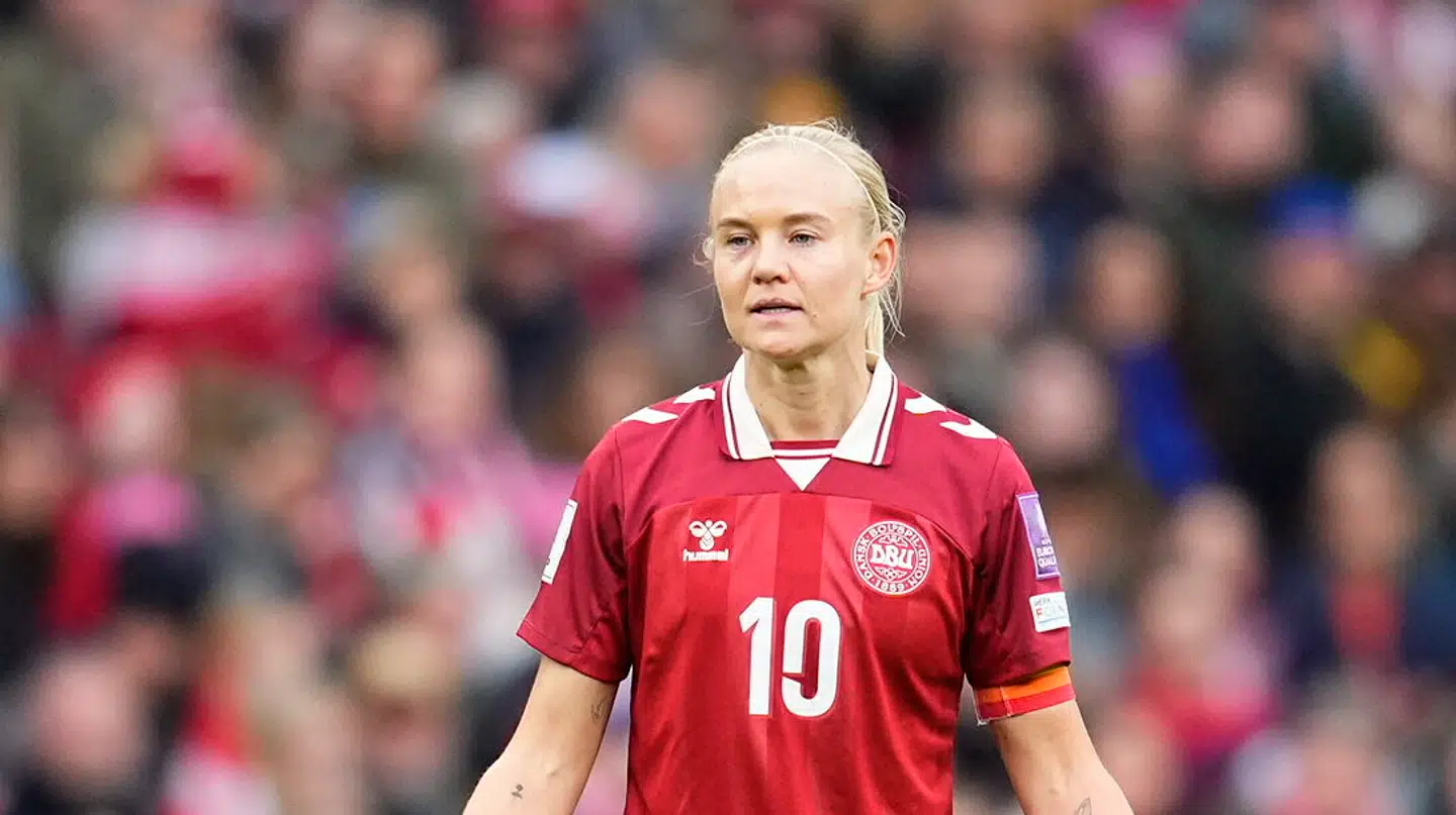 VM-kvalifikationskampen i gruppe 1 i kvindefodbold mellem Danmark og Italien i Parken i København lørdag den 18. april 2026.