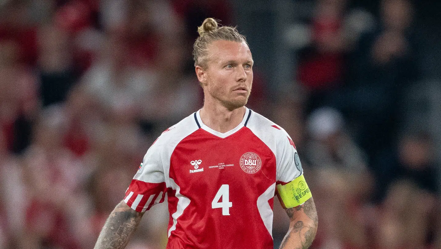 Kjær var anfører for det danske landshold i otte år.