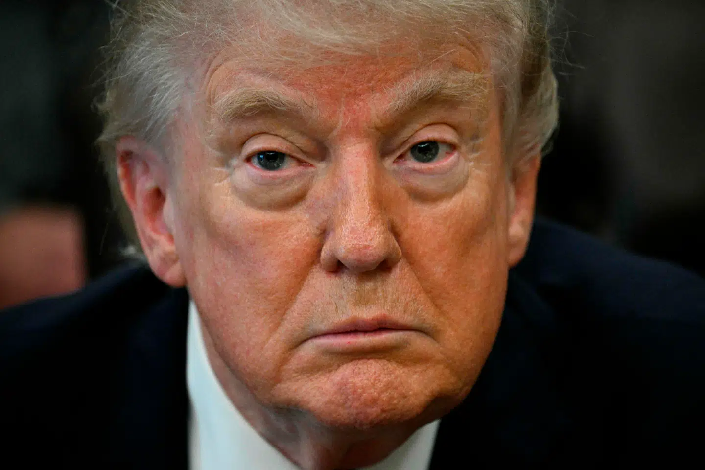 Den amerikanske præsident, Donald Trump, ses her i Det Hvide Hus den 18. april.