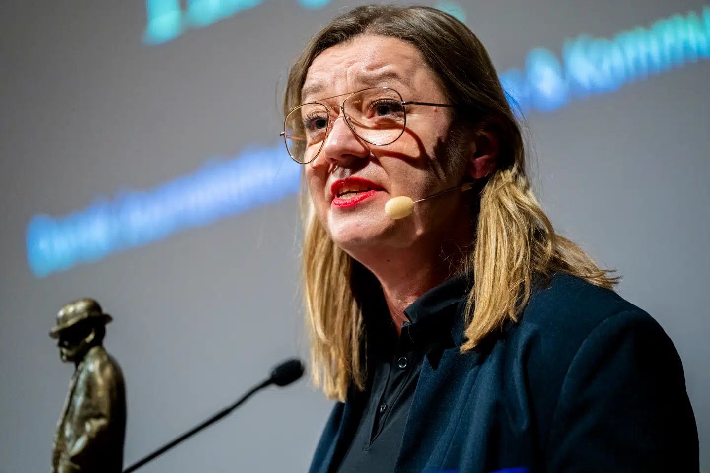 Tine Johansen var i 11 år formand for Dansk Journalistforbund, mens der blev udbetalt støtte til ulovligt strejkende journalister.