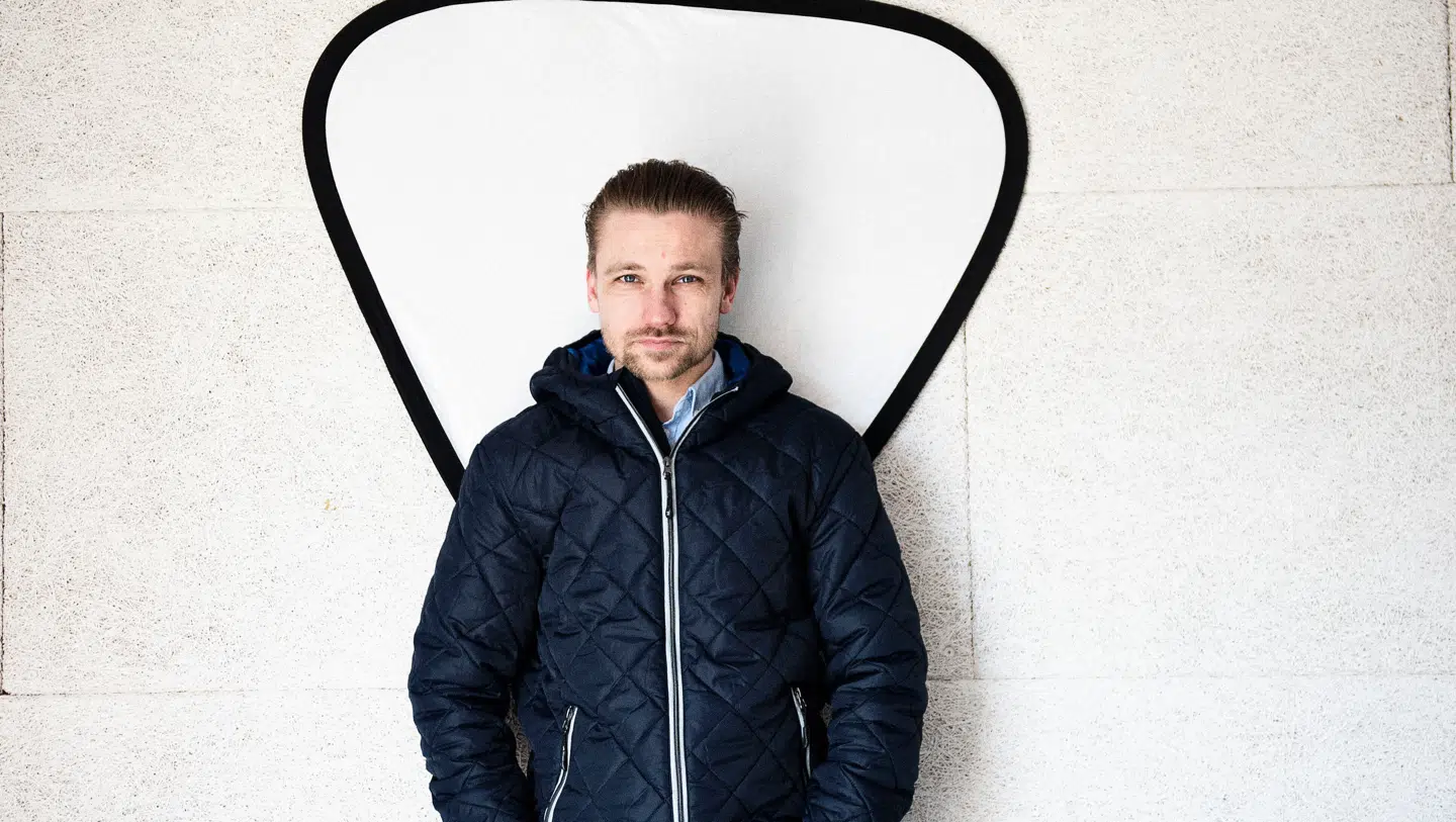 Komiker Jakob Svendsen.