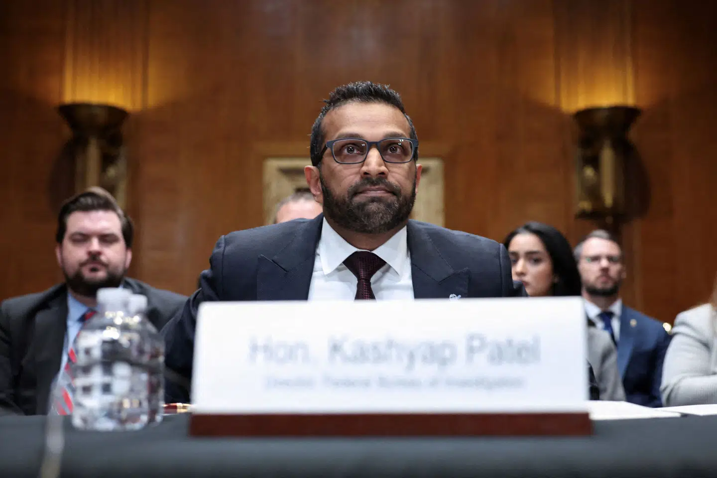 FBI-direktør Kash Patel ved en budgethøring i Senatet. (Arkivfoto).