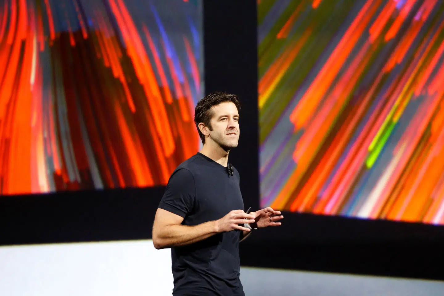 Apple får ny topchef til september. 50-årige John Ternus skal overtage posten fra Tim Cook. (Arkivfoto).