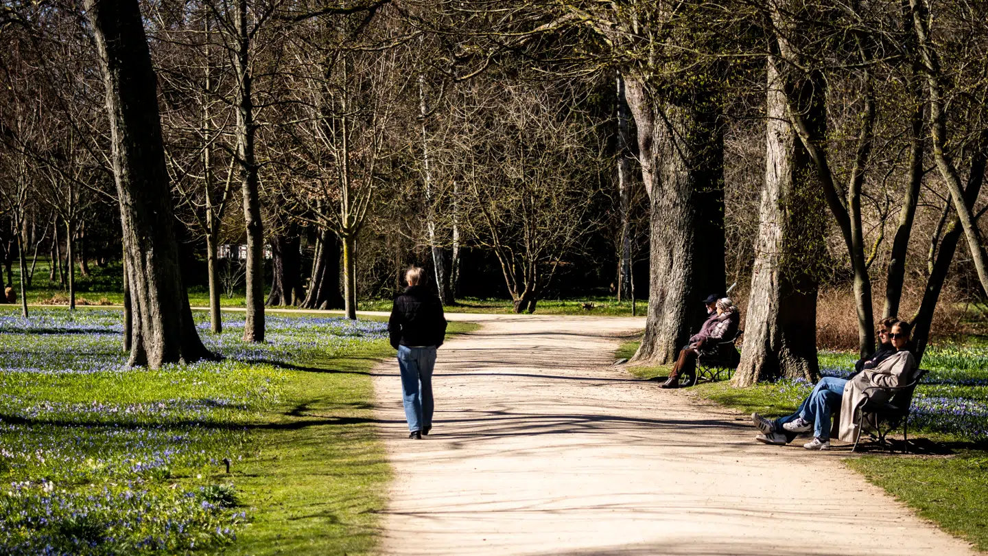 Arkivfoto fra Frederiksberg Have.