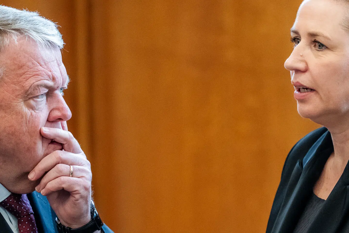 Lars Løkke Rasmussen (M) lagde tirsdag yderligere pres på Mette Frederiksen (S).