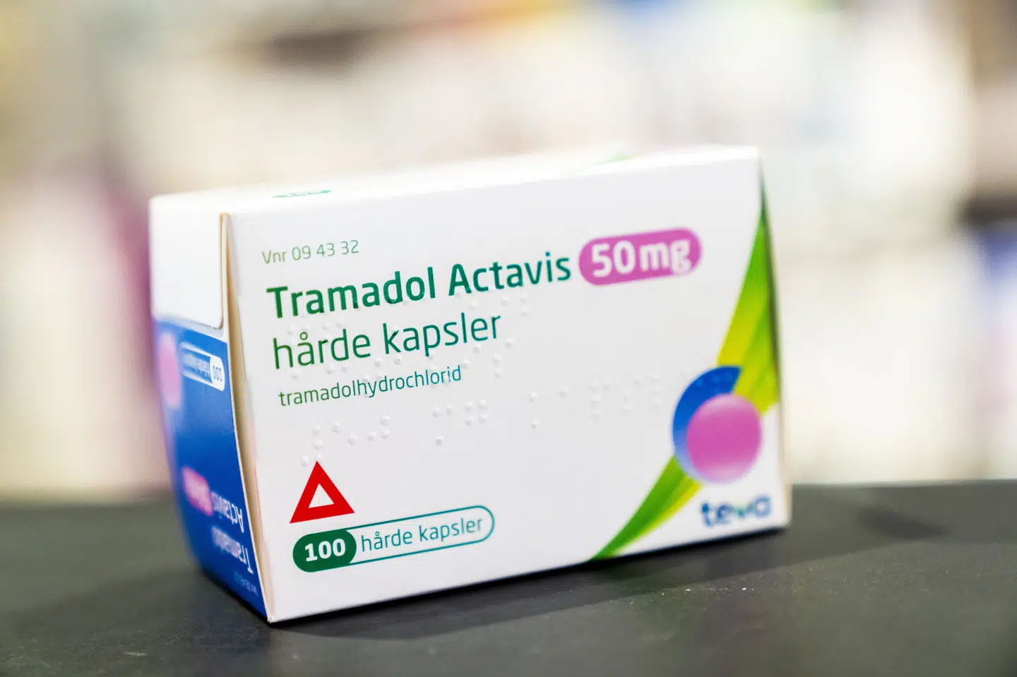 Opioidet Tramadol var blandt de receptpligtige præparater, som en ansat på et apotek uberettiget tilegnede sig i 2021. Han brugte noget selv, andet gav han til familie, siger han i Retten i Roskilde. (Arkivfoto).