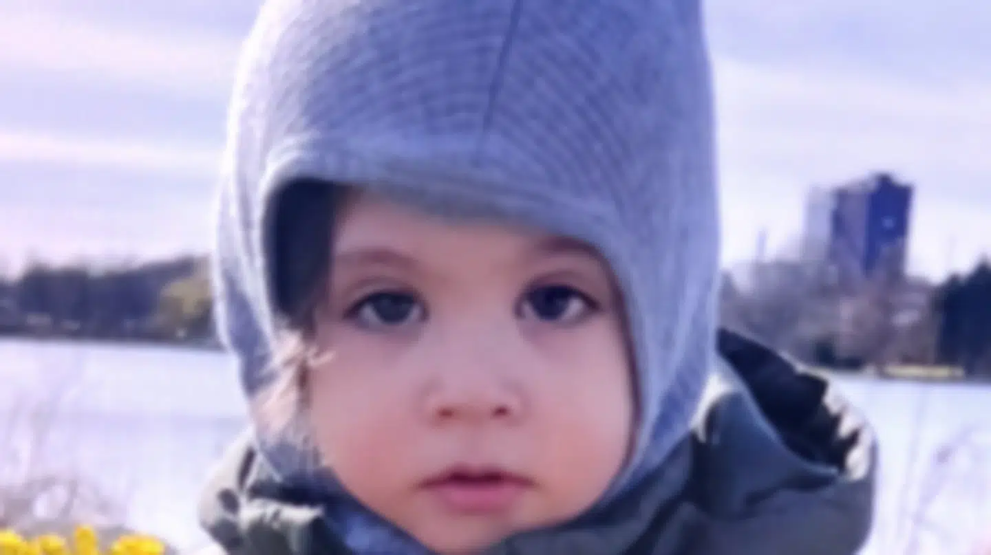 Billede af det forsvundne barn.