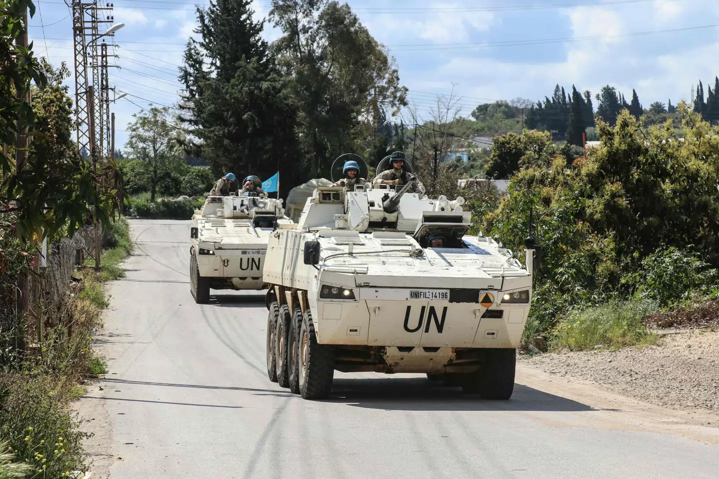 Frankrig, som har stærke historiske bånd til Libanon, bidrager med omkring 700 soldater til FN's fredsbevarende mission i Libanon. (Arkivfoto).