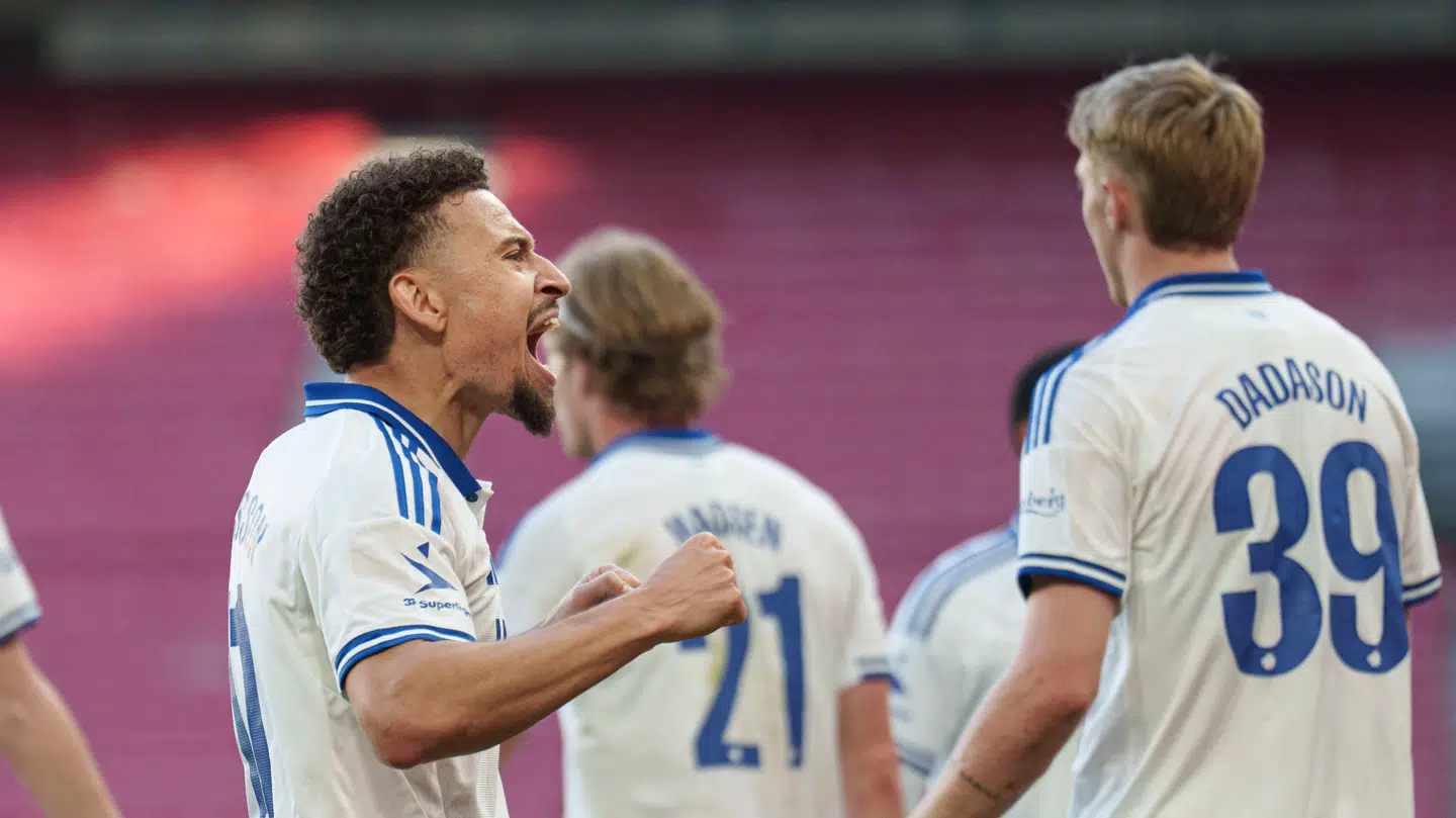 FCK sejrede, men måtte kigge langt efter fansene på nederste stemningstribune.