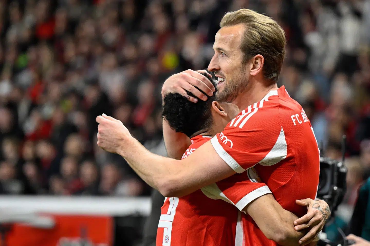 Harry Kane sendte Bayern München på finalekurs med sin 1-0-scoring i første halvleg.