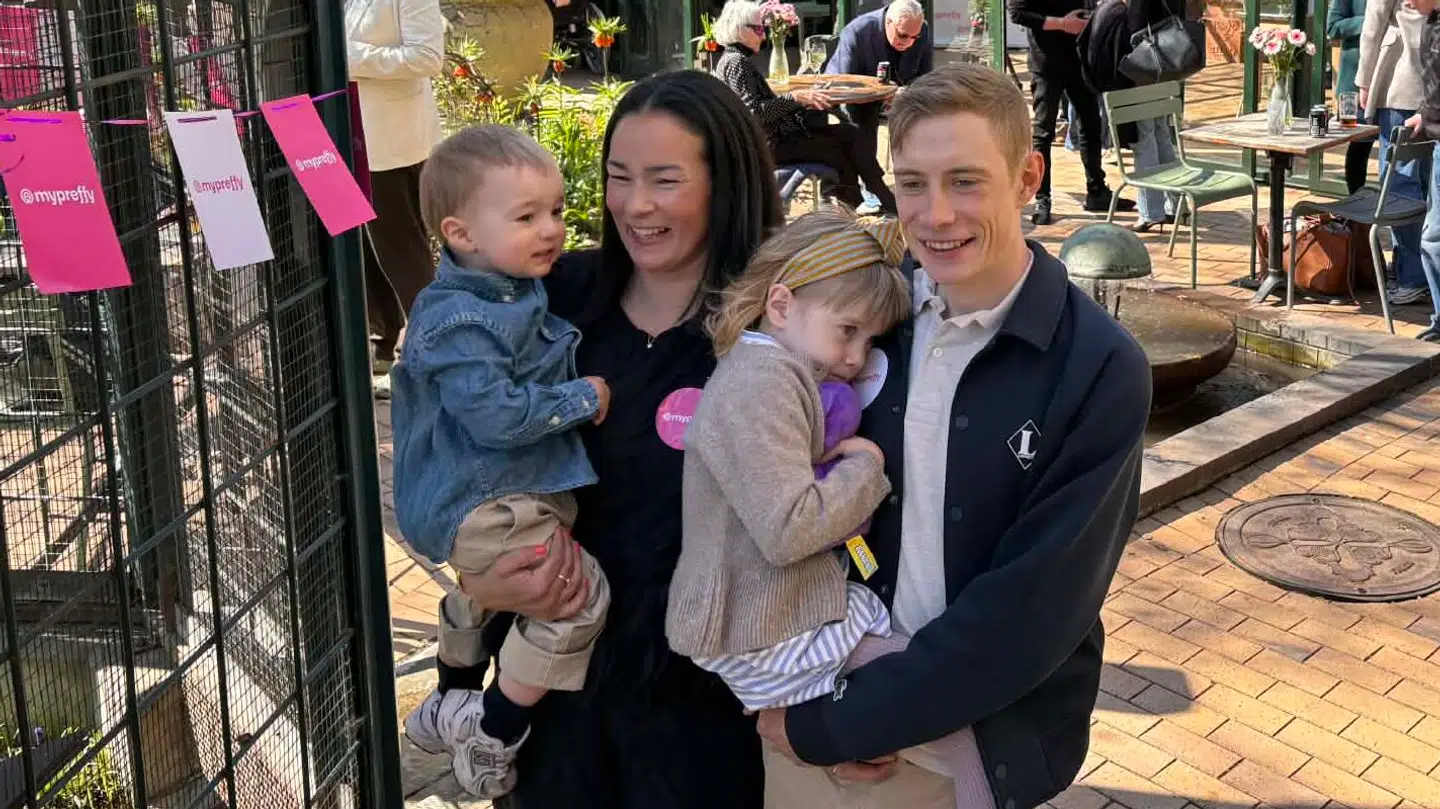 Hele Vingegaard-familien var til lancering i Tivoli.