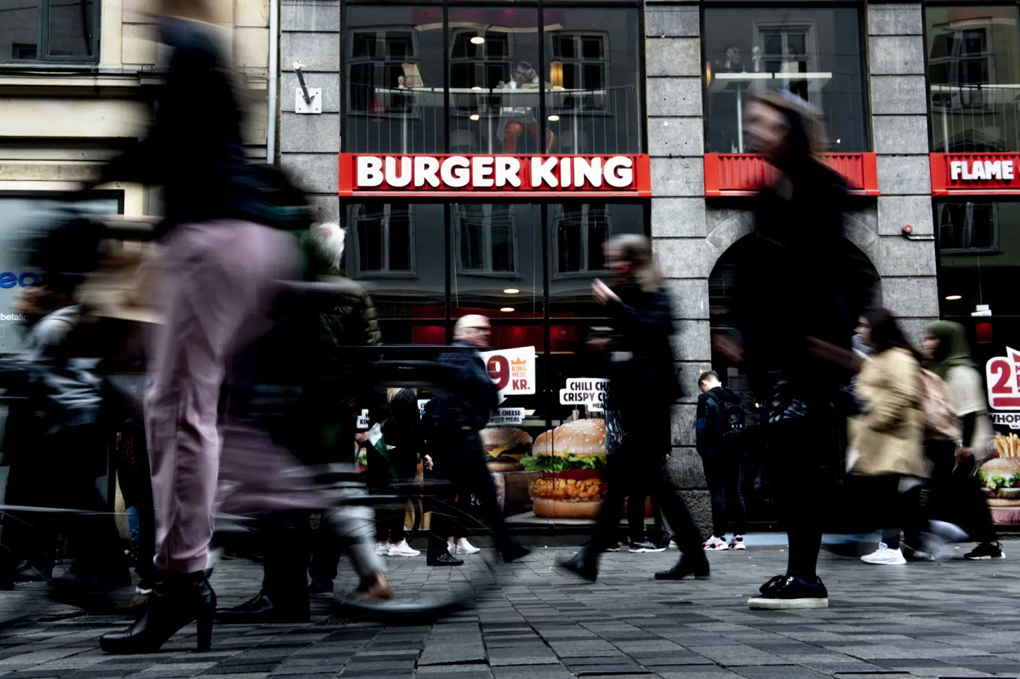 Burger King på Frederiksborggade i København. (Arkivfoto).
