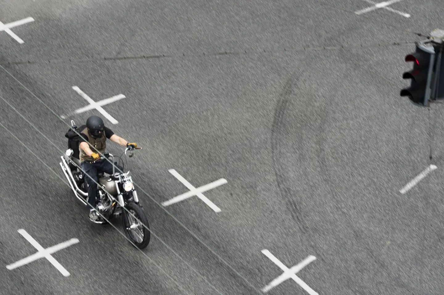 De fleste motorcyklister kører for fornøjelsens skyld, viser ny undersøgelse. For nogle går det dog for stærkt, hvilket øger risikoen for ulykker. (Arkivfoto).