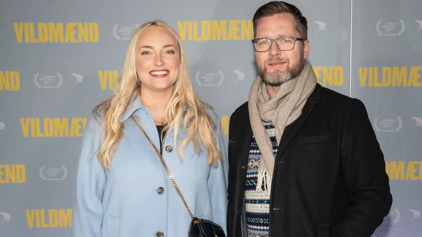 Line Hoffmeyer og Lasse Rimmer – da de var sammen.