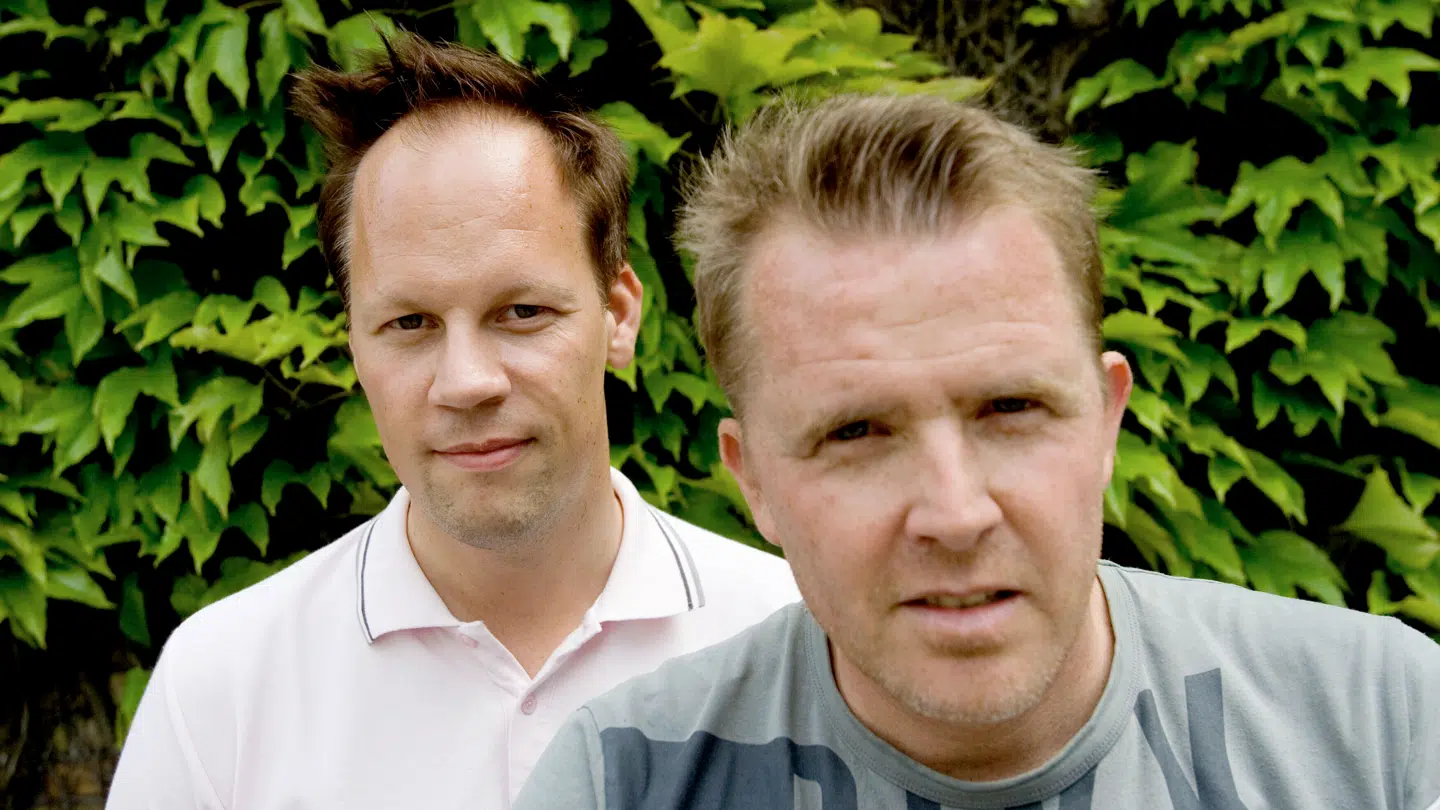 Rolf Sørensen og Dennis begyndte at kommentere Tour de France sammen i 2007.