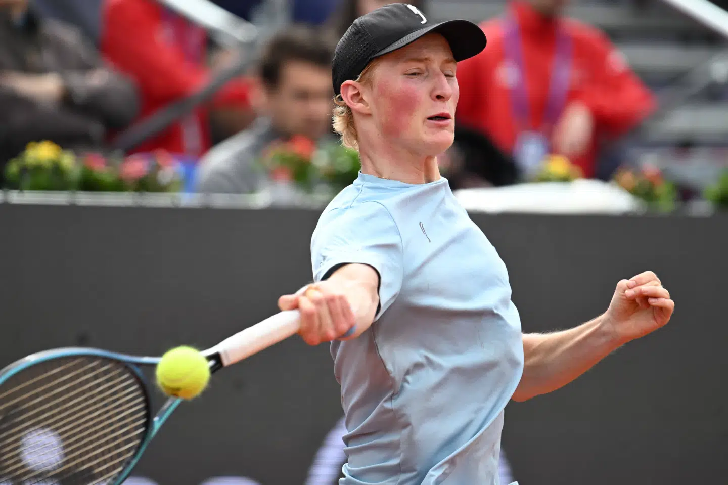 Elmer Møller er stærkt spillende i Madrid og tog fredag en af karrierens største sejre. (Arkivfoto).